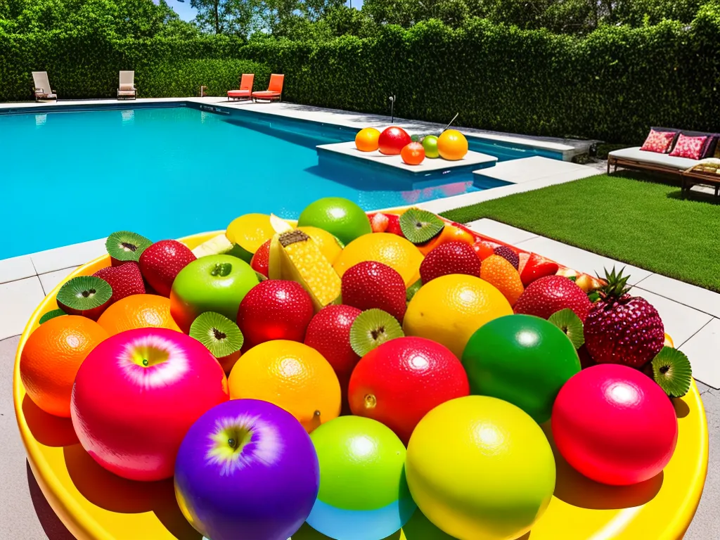 Dicas decoracao frutas festa piscina Dicas decoracao frutas festa piscina