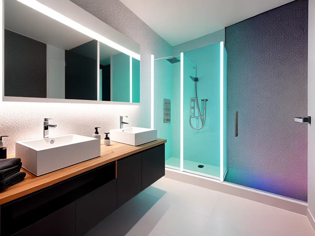 Dicas decoracao iluminacao neon banheiros 3 Dicas decoracao iluminacao neon banheiros 3