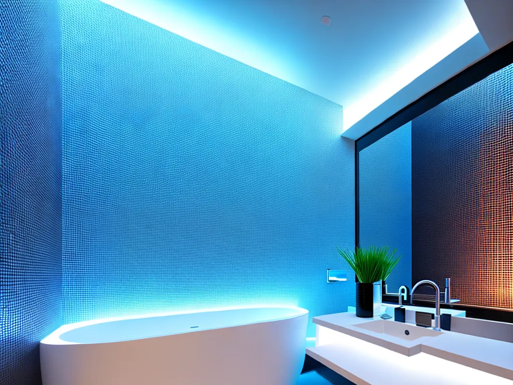 Dicas decoracao iluminacao neon banheiros 4 Dicas decoracao iluminacao neon banheiros 4