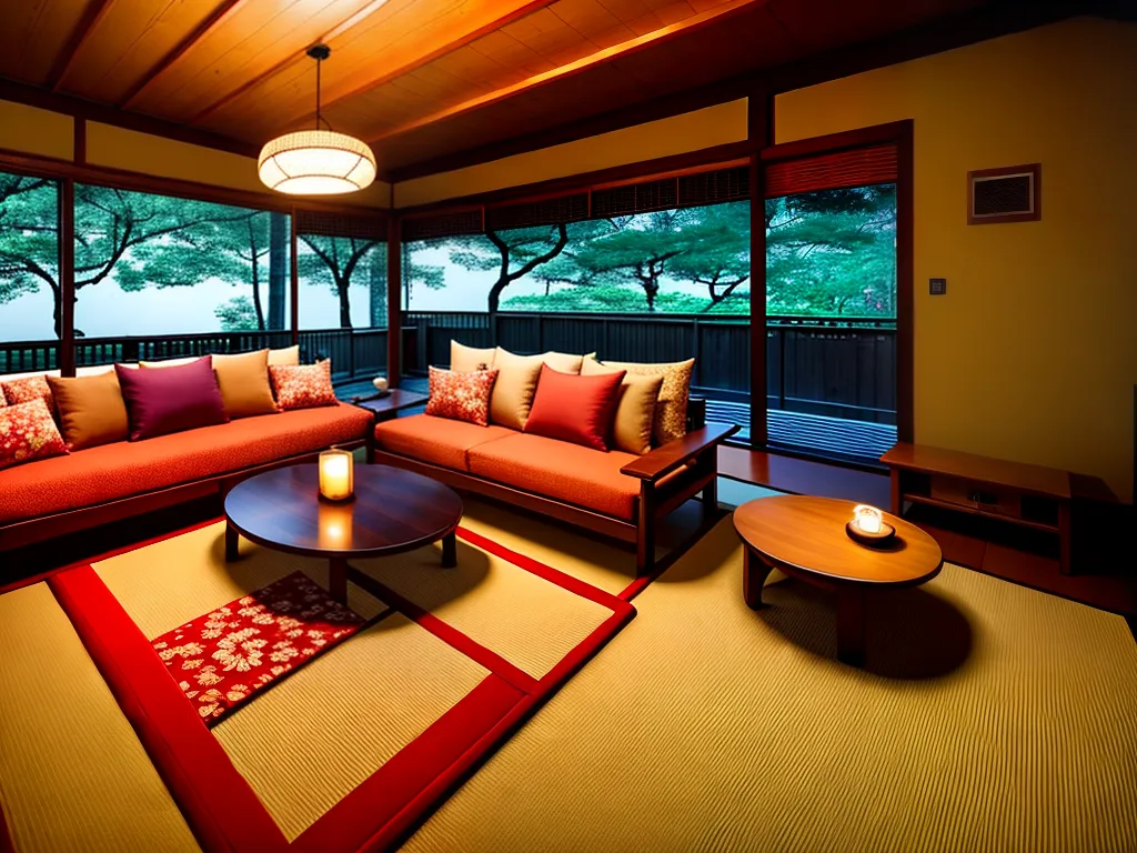 Dicas decoracao japonesa tatames futons sala 3