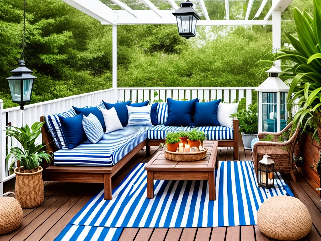 Dicas decoracao nautica para espacos externos varandas e jardins com estilo maritimo Dicas decoracao nautica para espacos externos varandas e jardins com estilo maritimo