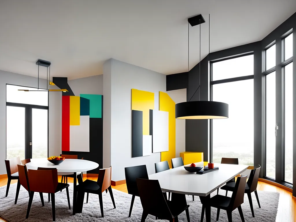 Dicas decoracao salas jantar estilo cubista 6