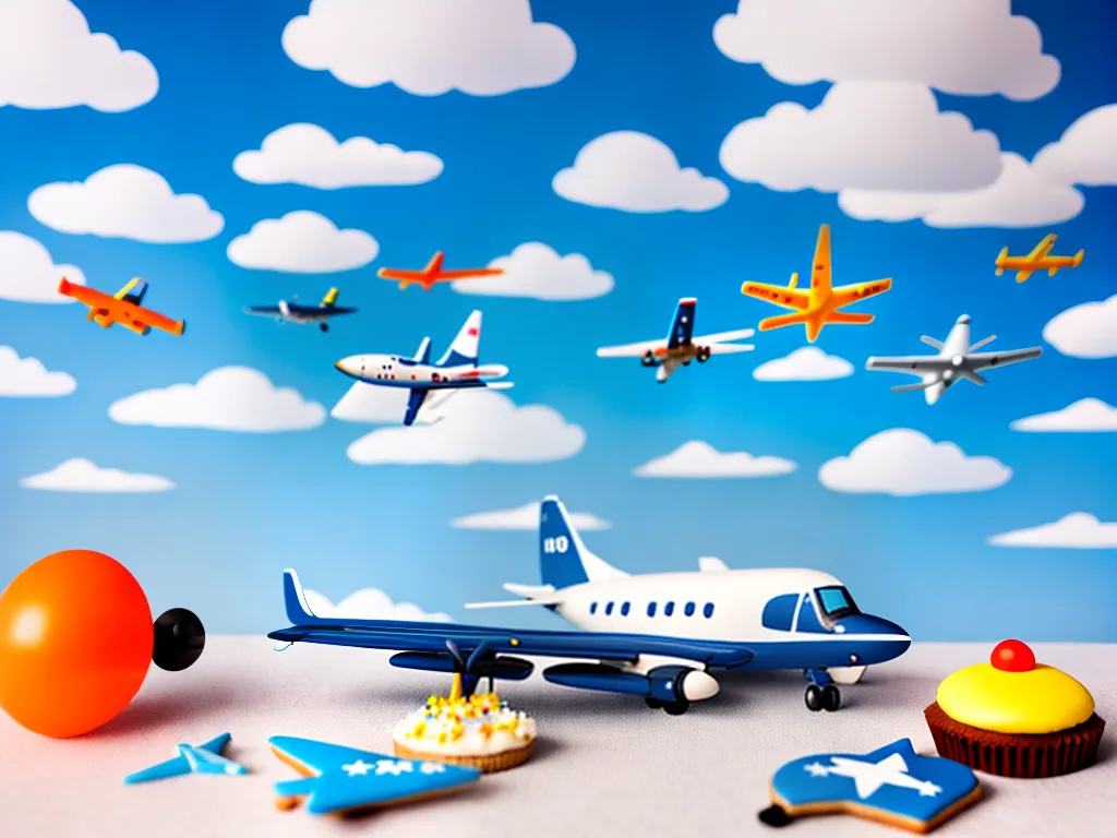 Dicas organizando cha de bebe com tema de aviacao