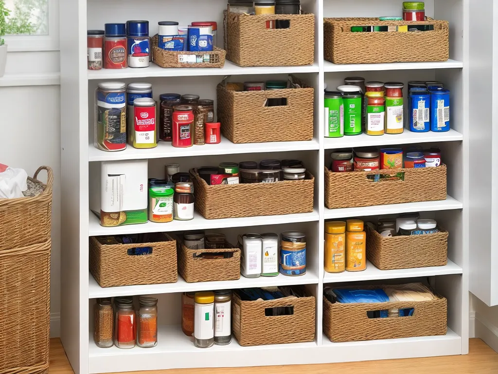 Dicas prateleiras cestos organizar alimentos produtos limpeza 4 Dicas prateleiras cestos organizar alimentos produtos limpeza 4