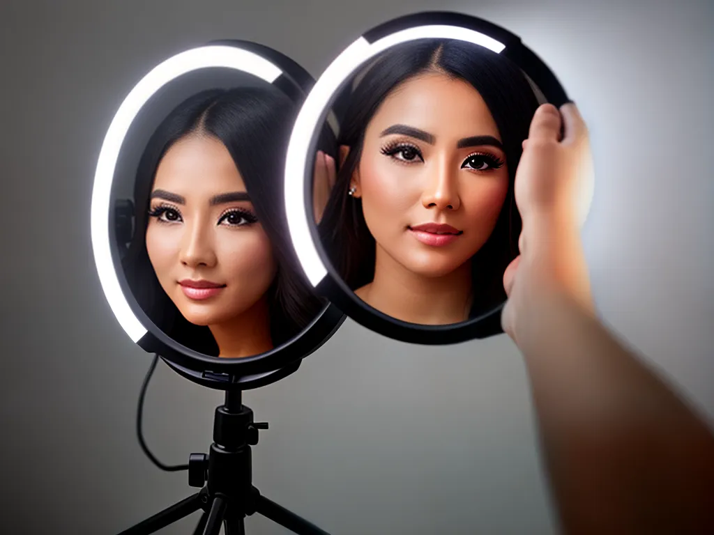 Dicas ring light difusor iluminacao suave uniforme 3 Dicas ring light difusor iluminacao suave uniforme 3
