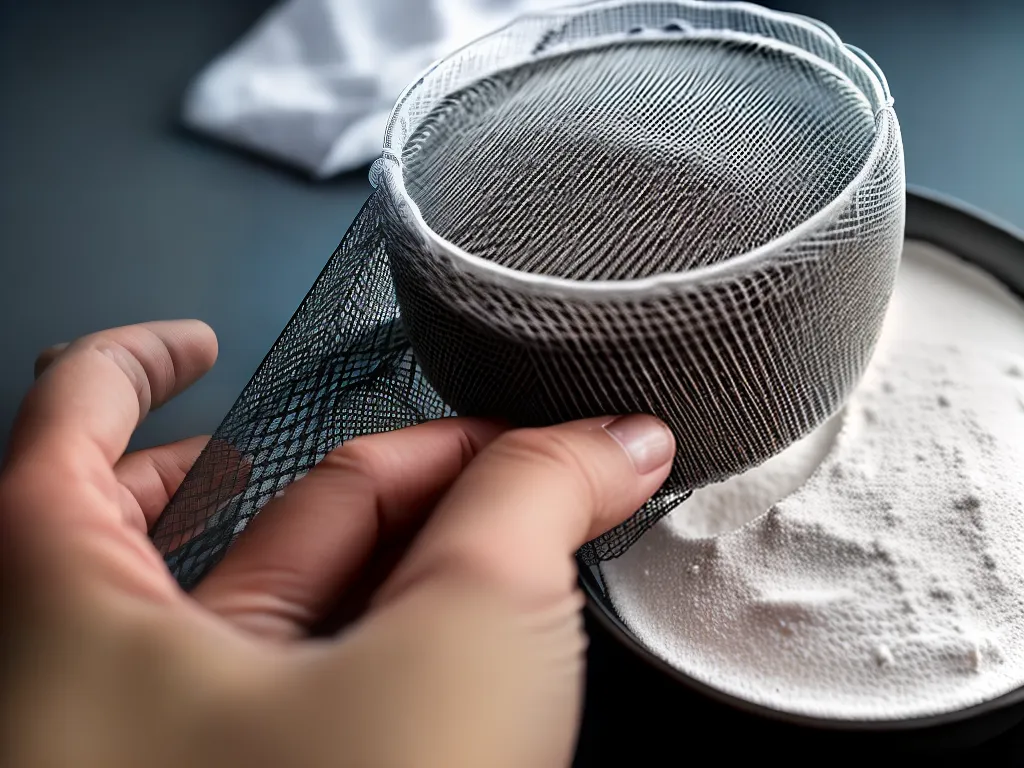 Dicas usando peneira de cozinha para decorar bolos e sobremesas