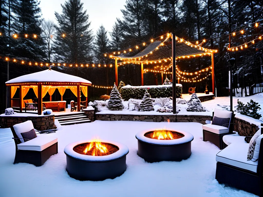 Fotos como usar gazebo no inverno Fotos como usar gazebo no inverno