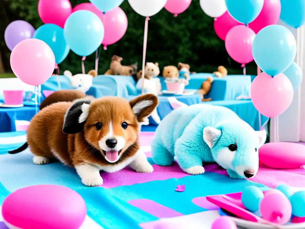 Fotos decoracao animais cha revelacao 2
