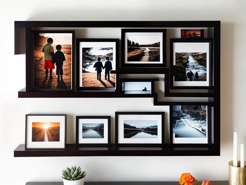 Fotos decoracao com fotos para o dia dos pais 4