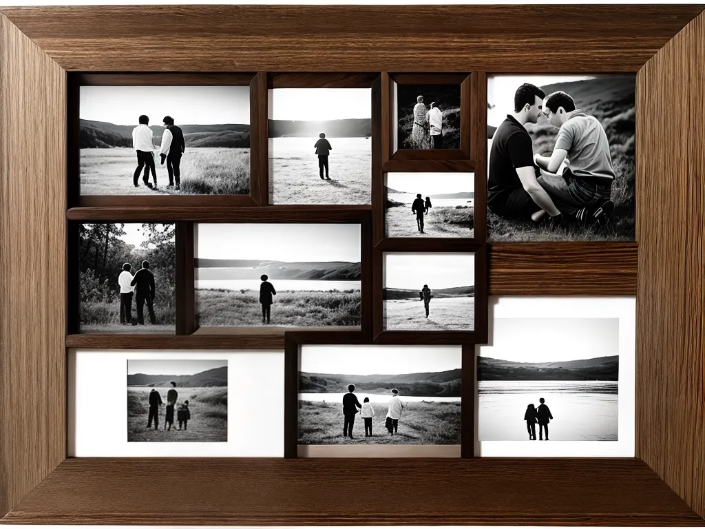 Fotos decoracao com fotos para o dia dos pais