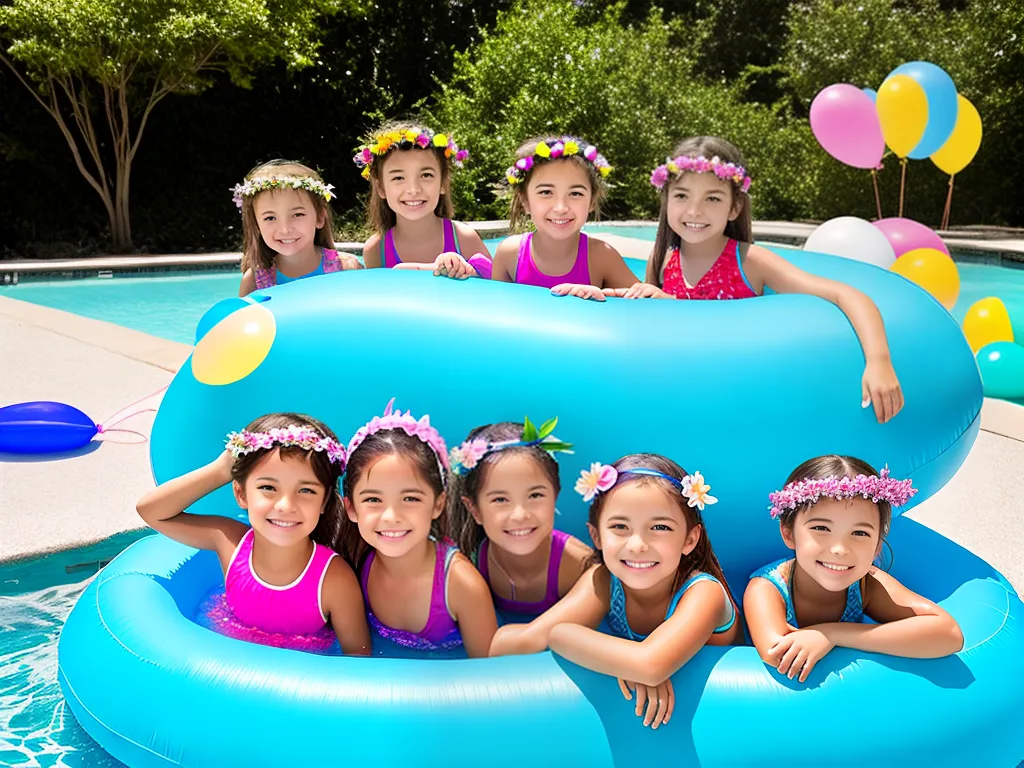 Fotos decoracao festa piscina tema sereias 2 Fotos decoracao festa piscina tema sereias 2