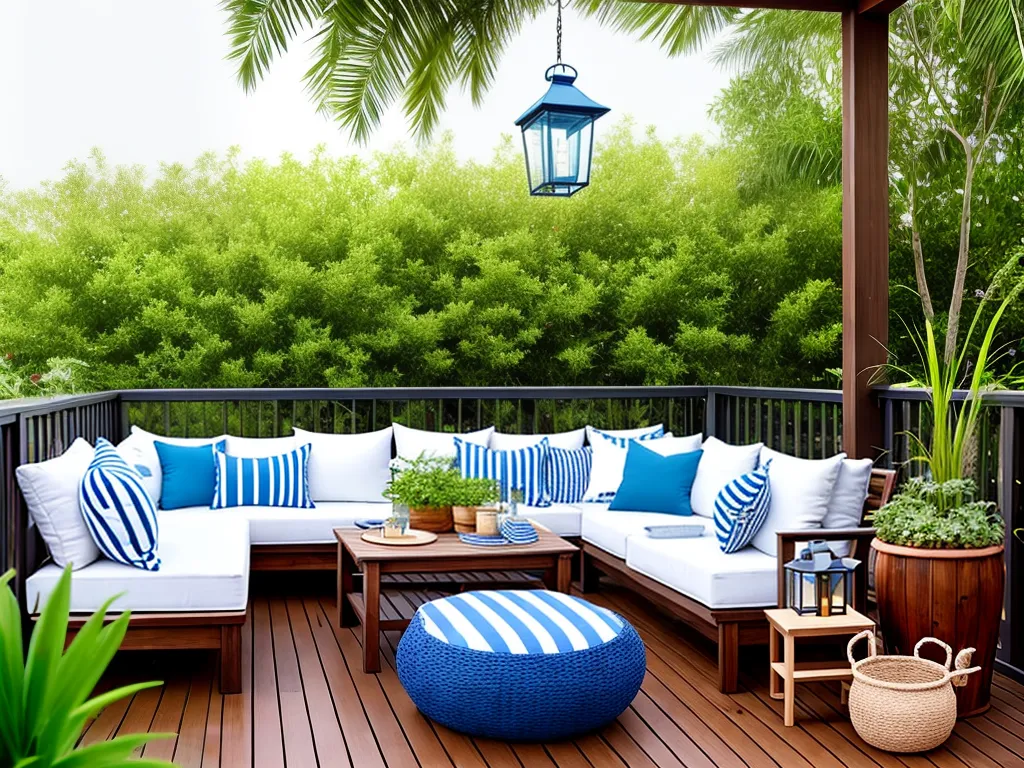 Fotos decoracao nautica para espacos externos varandas e jardins com estilo maritimo Fotos decoracao nautica para espacos externos varandas e jardins com estilo maritimo