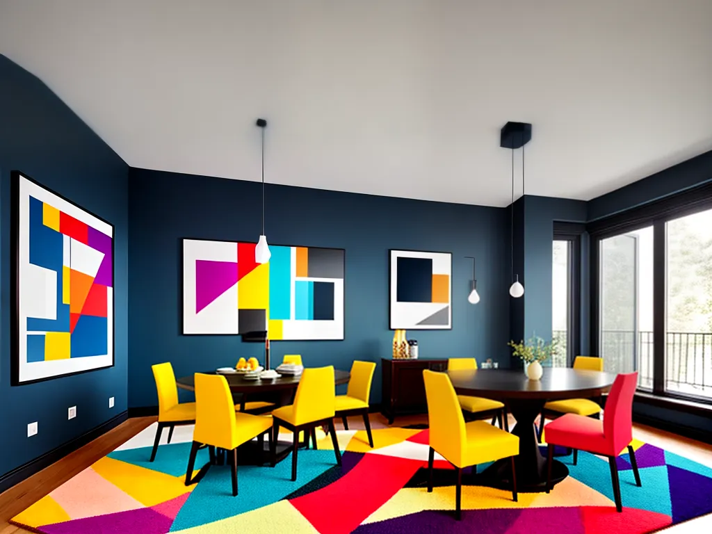 Fotos decoracao salas jantar estilo cubista 3 2