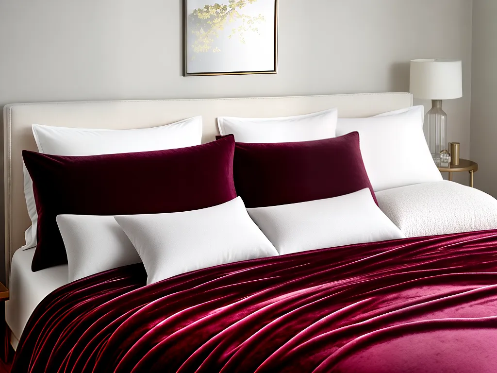 Ideias capas de travesseiro veludo elegancia sofisticacao cama Ideias capas de travesseiro veludo elegancia sofisticacao cama