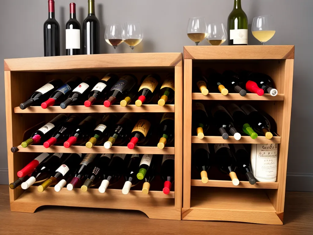 Ideias como criar estante vinho madeira 3 Ideias como criar estante vinho madeira 3