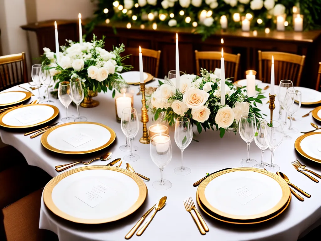 Ideias como decorar mesa dos noivos 3