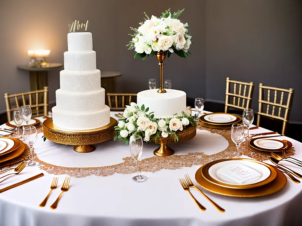 Ideias como decorar mesa dos noivos 4