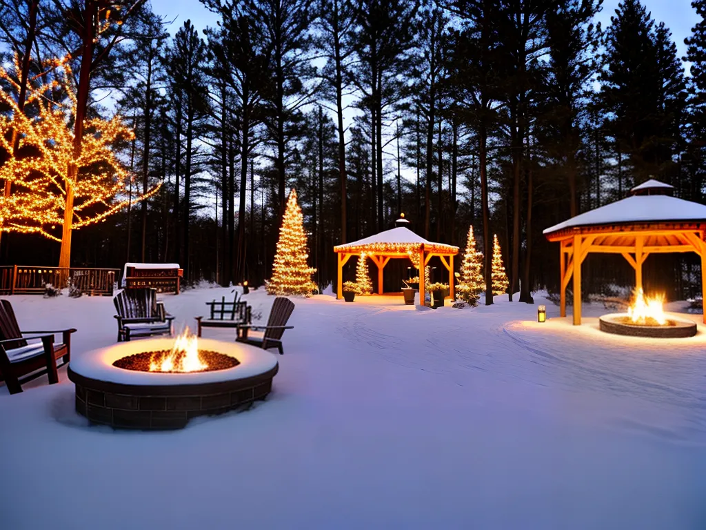 Ideias como usar gazebo no inverno Ideias como usar gazebo no inverno