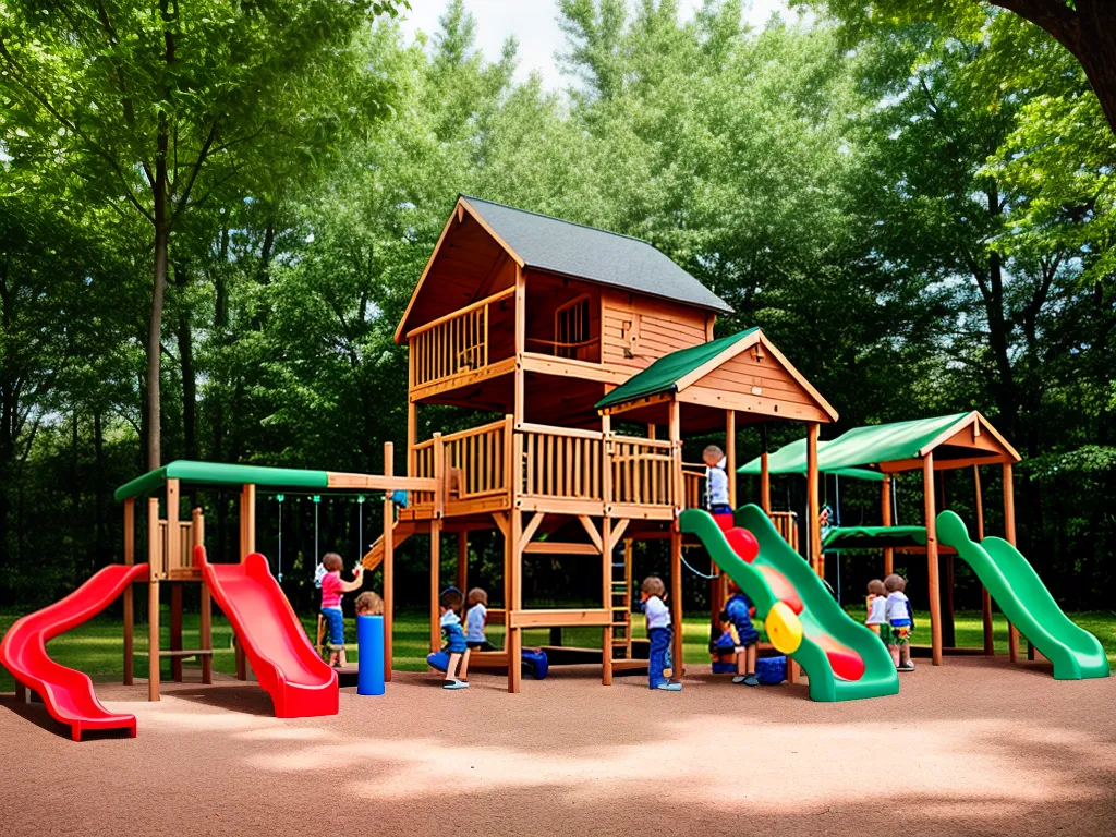 Ideias construcao playground infantil madeira 2 1 Ideias construcao playground infantil madeira 2 1