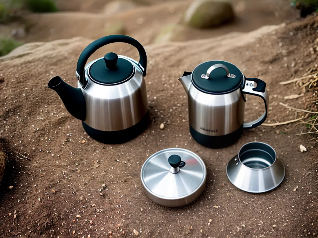 Ideias construindo chaleira portatil para viagens e acampamentos