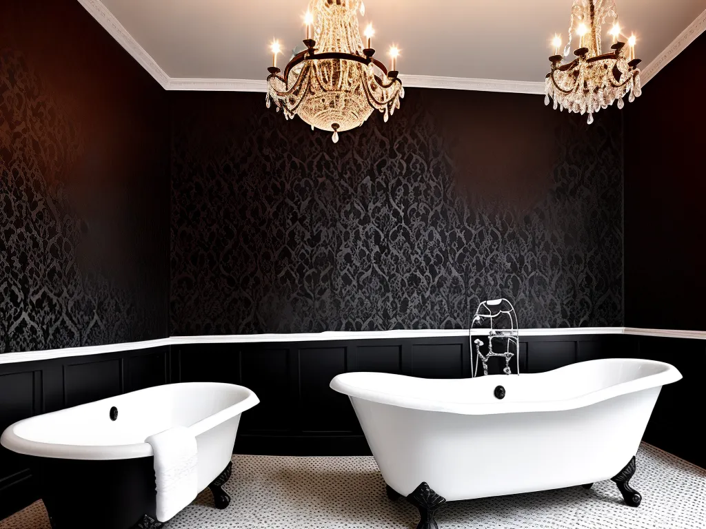 Ideias decoracao banheiro gotica 4