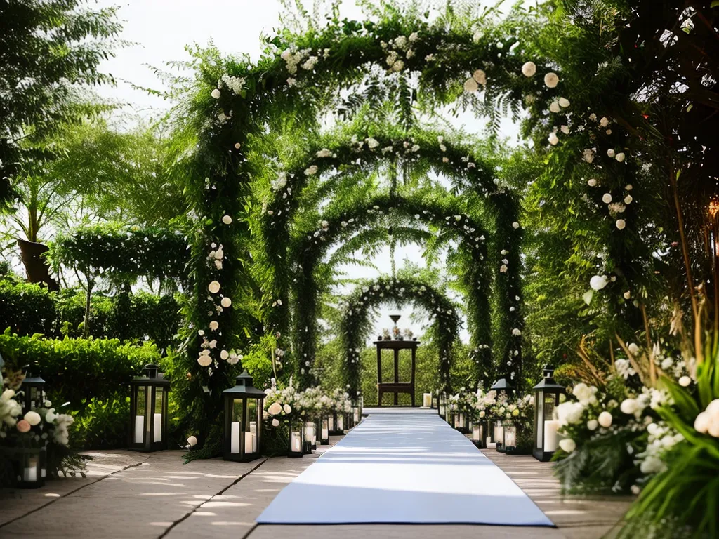 Ideias decoracao casamento plantas utilizar