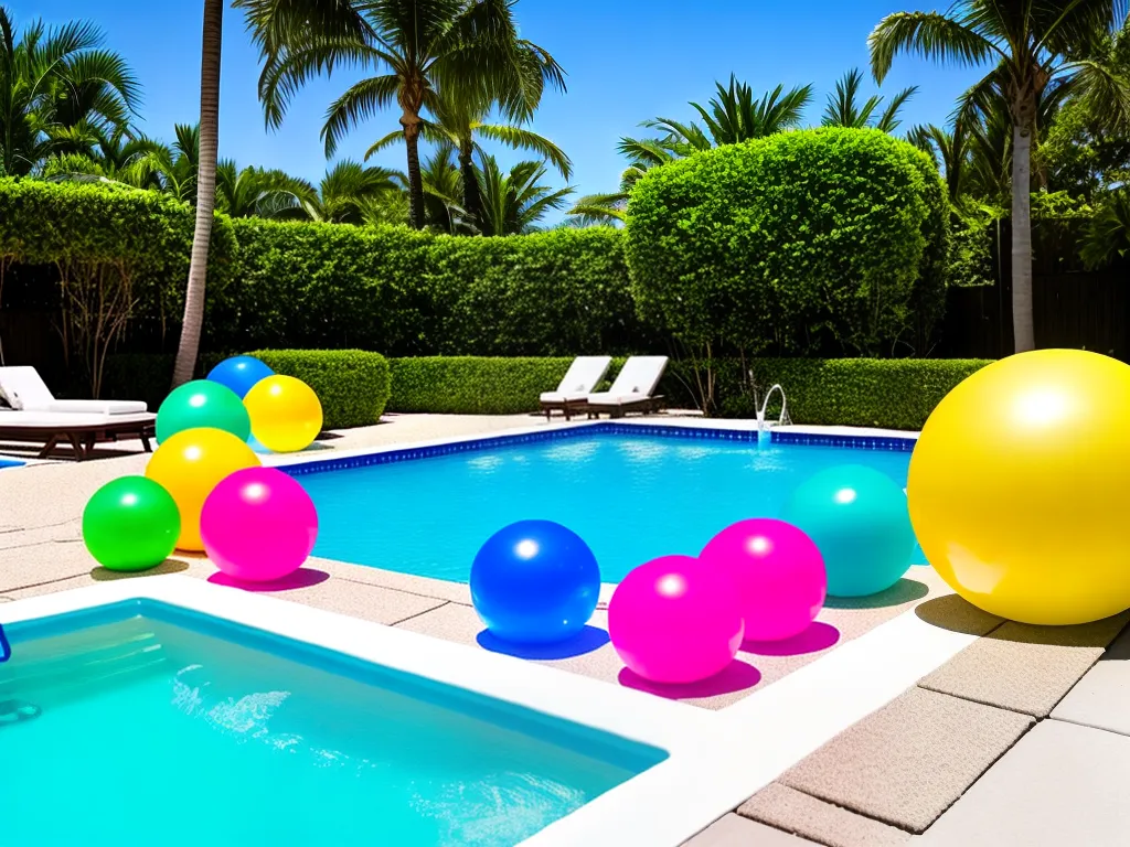 Ideias decoracao festa piscina toalhas