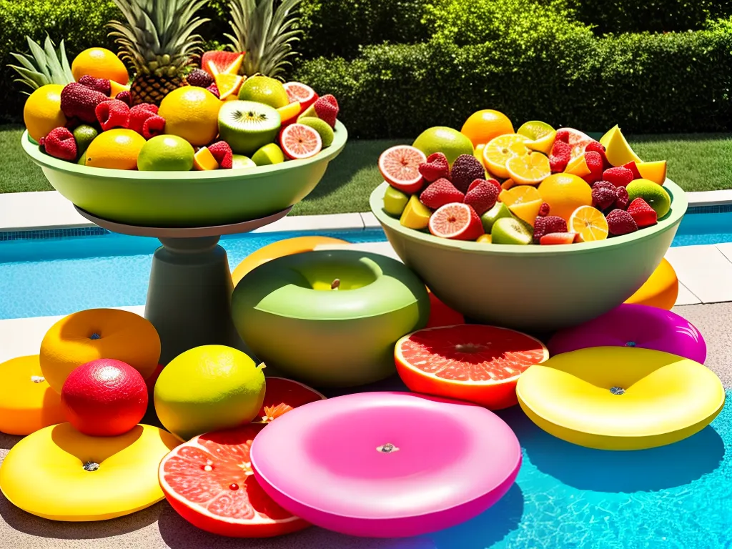 Ideias decoracao frutas festa piscina Ideias decoracao frutas festa piscina
