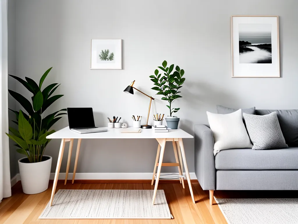 Ideias decoracao home office estilo escandinavo 2 Ideias decoracao home office estilo escandinavo 2
