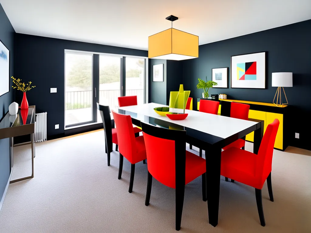 Ideias decoracao salas jantar estilo cubista 4 1