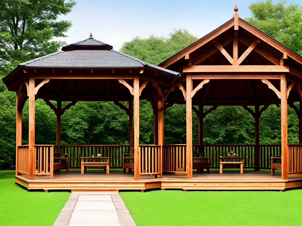 Ideias dicas construir gazebo madeira 3 Ideias dicas construir gazebo madeira 3