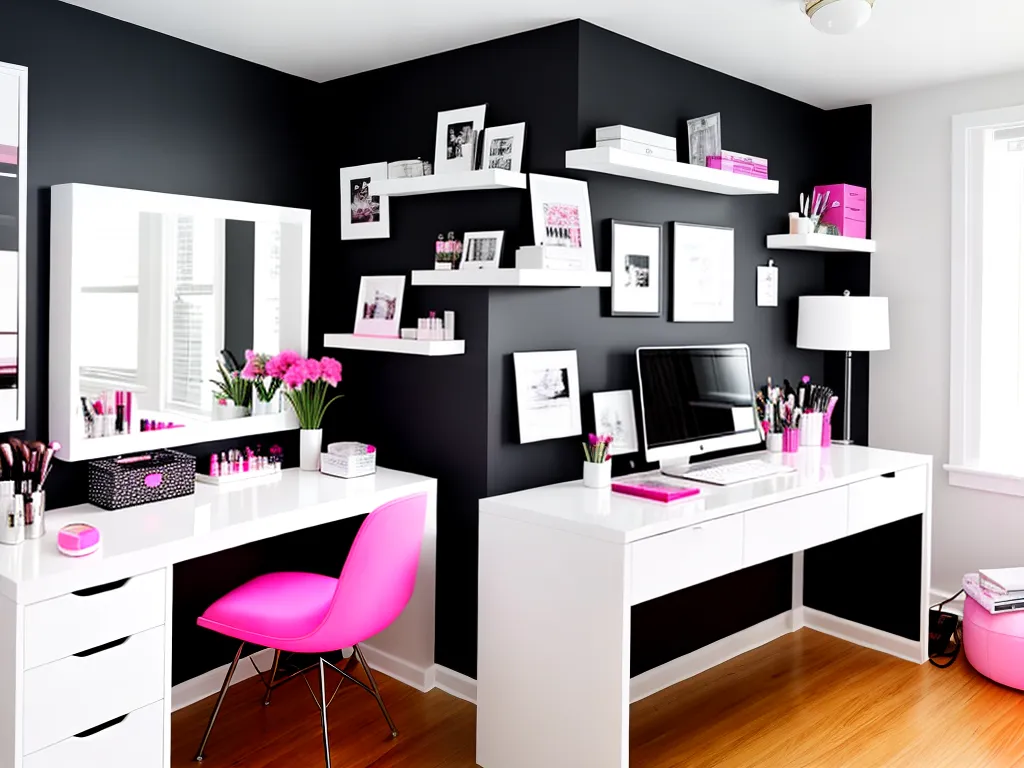 Ideias home office estilo estudio maquiagem 4 1 Ideias home office estilo estudio maquiagem 4 1