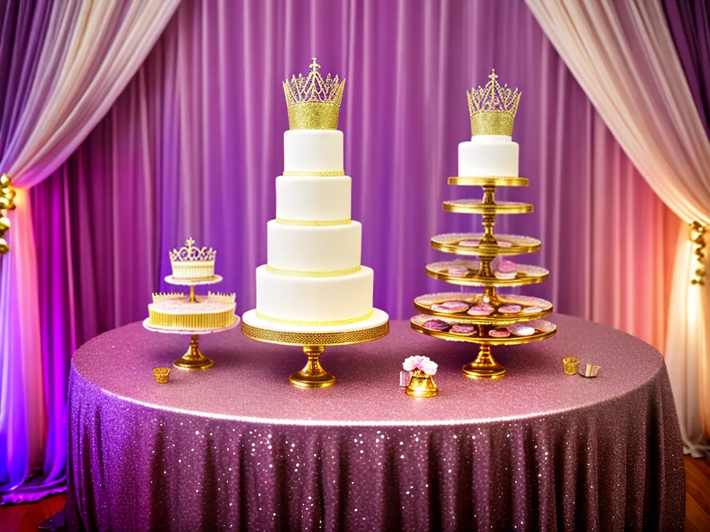 Ideias inspiracoes bolo fake princesa festas tematicas 2