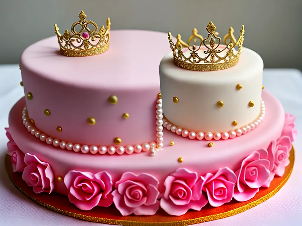 Ideias inspiracoes bolo fake princesa festas tematicas 3