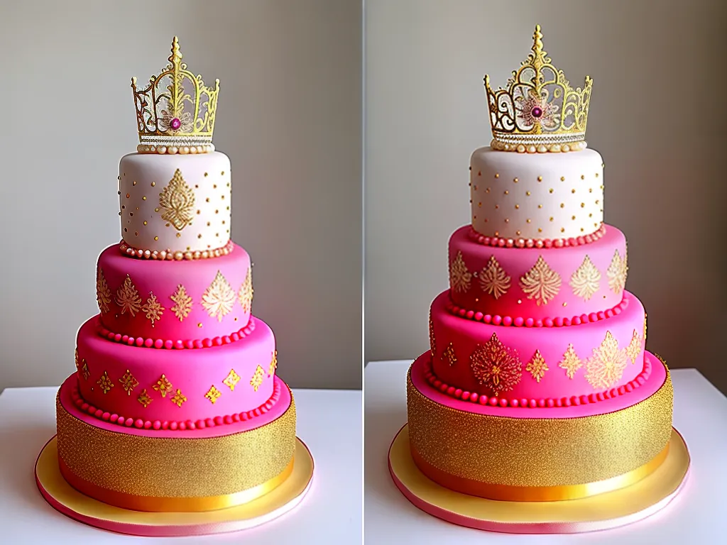 Ideias inspiracoes bolo fake princesa festas tematicas 4