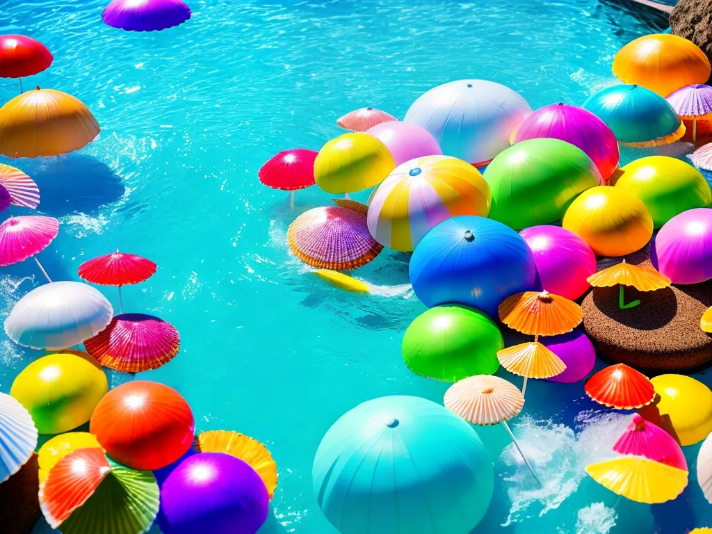 Ideias preparando festa piscina tematica sereia 3 Ideias preparando festa piscina tematica sereia 3