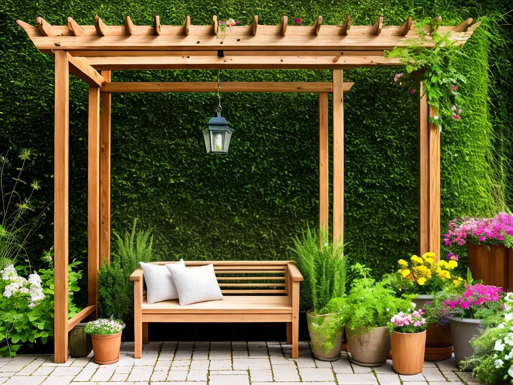 Ideias projetos de carpintaria para jardim 3