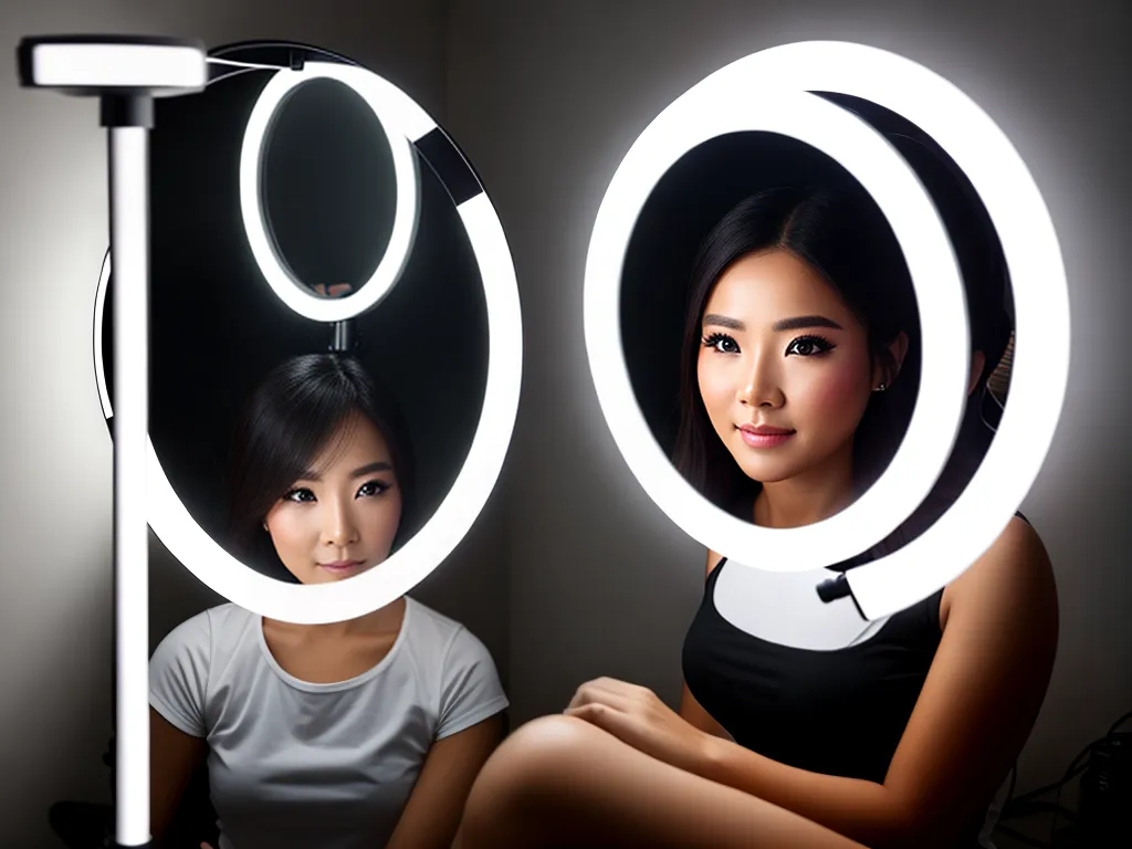 Ideias ring light difusor iluminacao suave uniforme 3 Ideias ring light difusor iluminacao suave uniforme 3