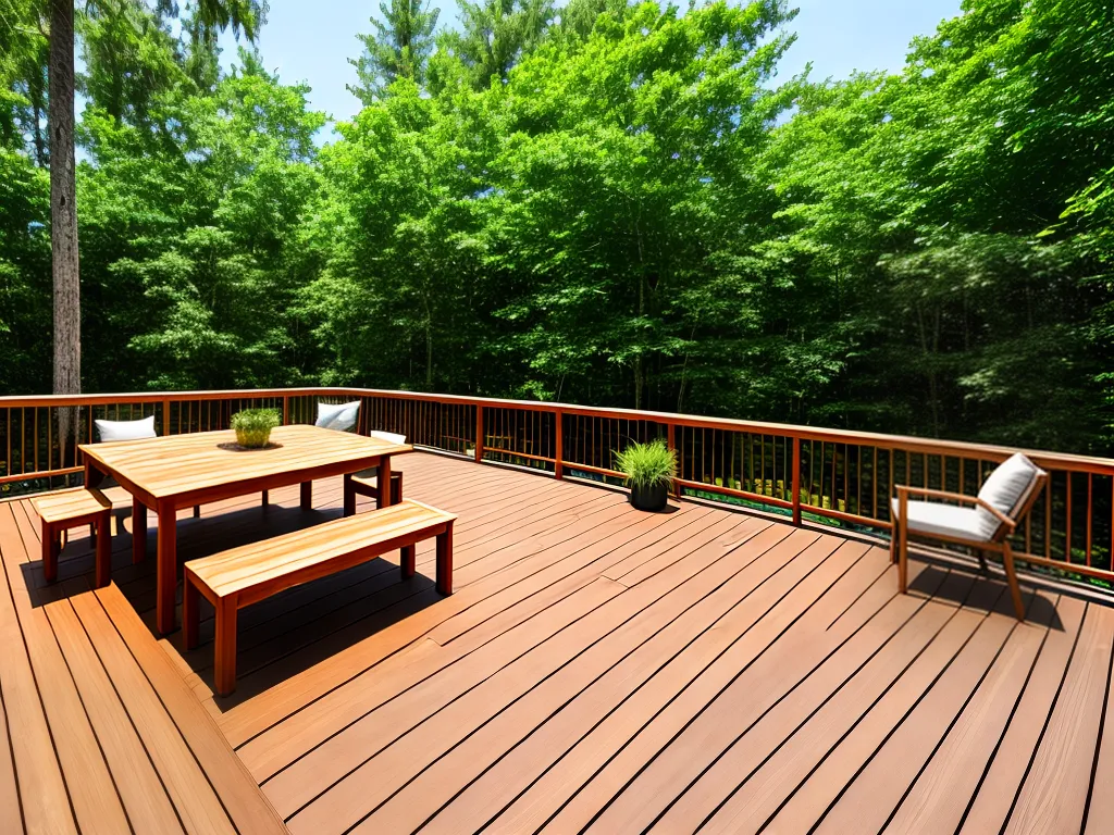 Ideias tendencias decks flutuantes madeira 2023 4 1