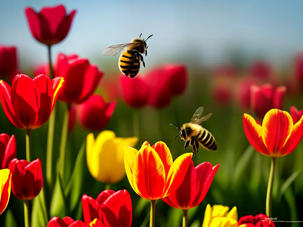 Ideias tulipas abelhas polinizacao Ideias tulipas abelhas polinizacao