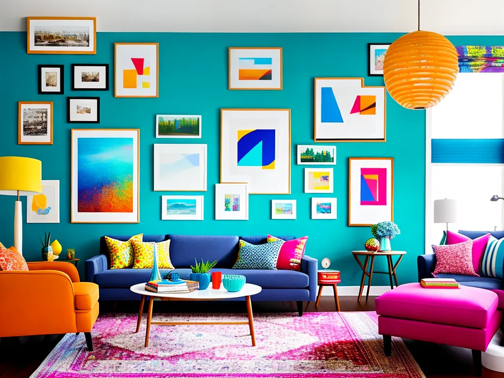 Ideias uso cores decoracao espacos multifuncionais 2