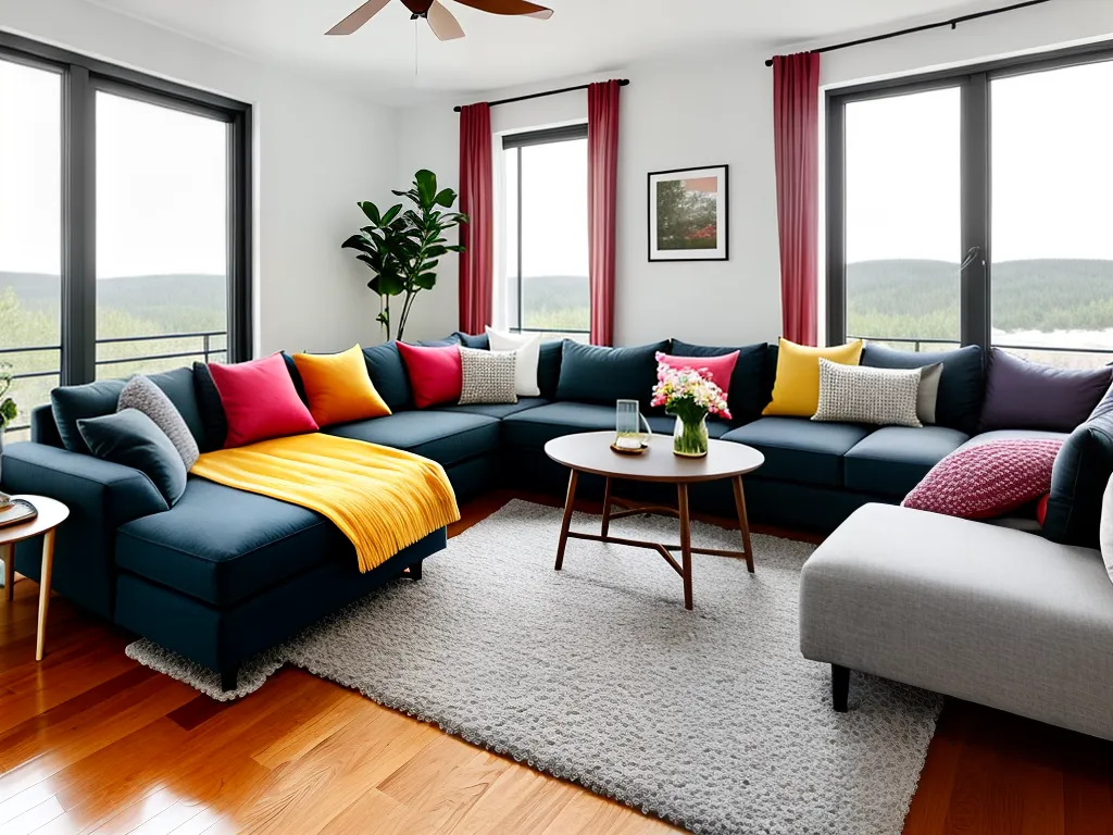 Ideias utilizando sofa para criar ambientes 3
