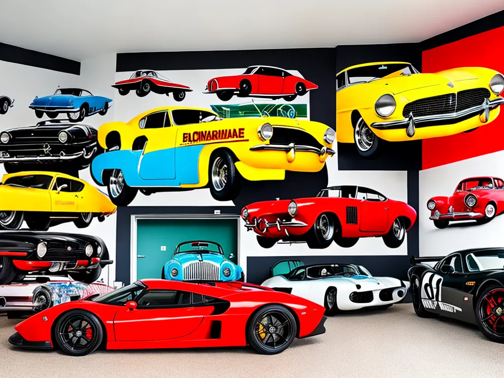 Imagens adesivos decorativos garagem 2