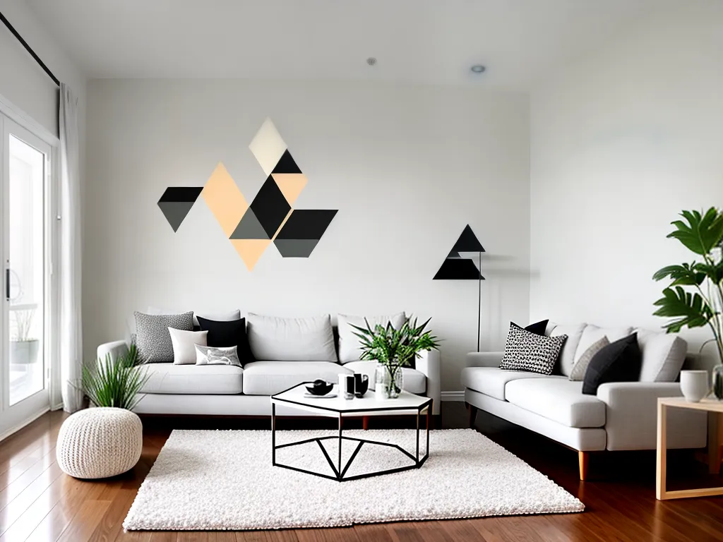 Imagens adesivos decorativos paredes gesso 3