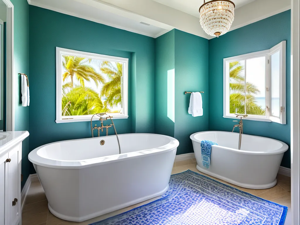 Imagens banheiros estilo mediterraneo ideias decoracao 3
