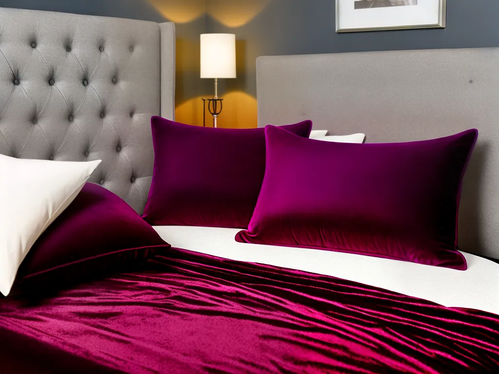 Imagens capas de travesseiro veludo elegancia sofisticacao cama 2 Imagens capas de travesseiro veludo elegancia sofisticacao cama 2