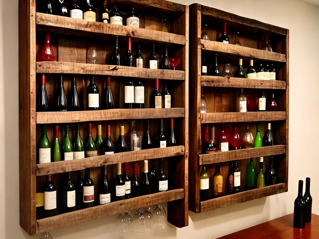 Imagens como criar estante vinho madeira 4 Imagens como criar estante vinho madeira 4