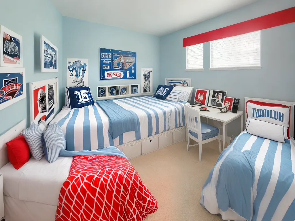Imagens como criar quarto temas esportivos Imagens como criar quarto temas esportivos
