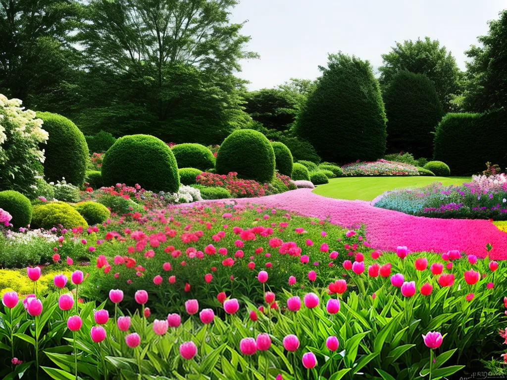 Imagens como fazer jardim flores perenes