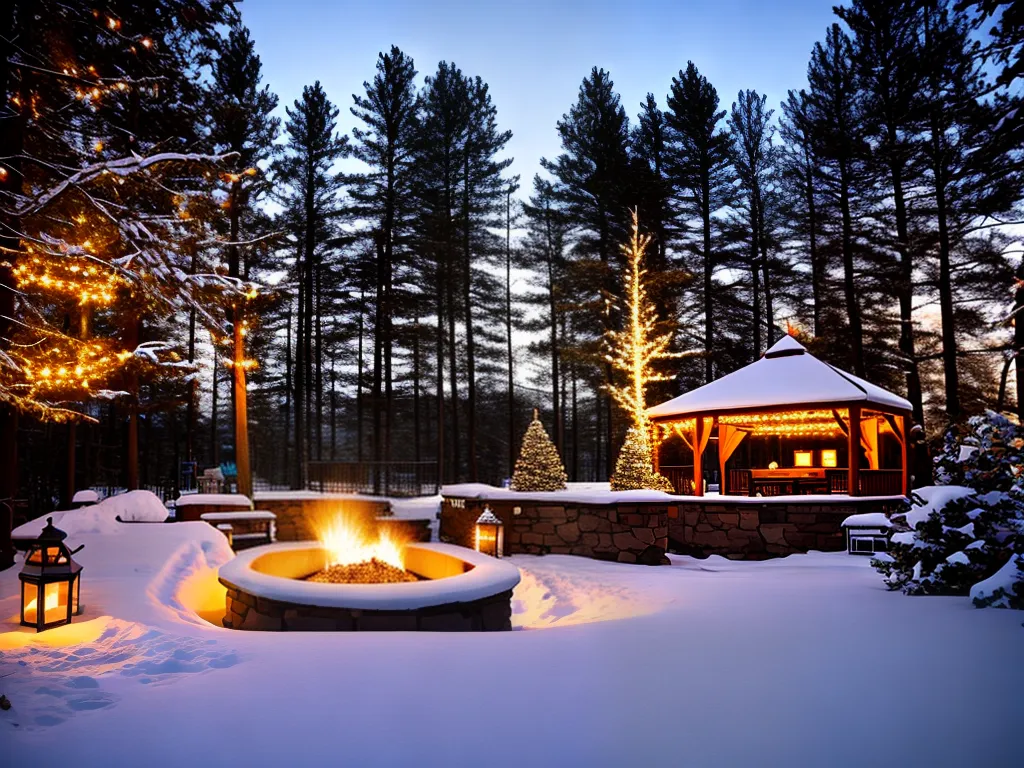 Imagens como usar gazebo no inverno Imagens como usar gazebo no inverno
